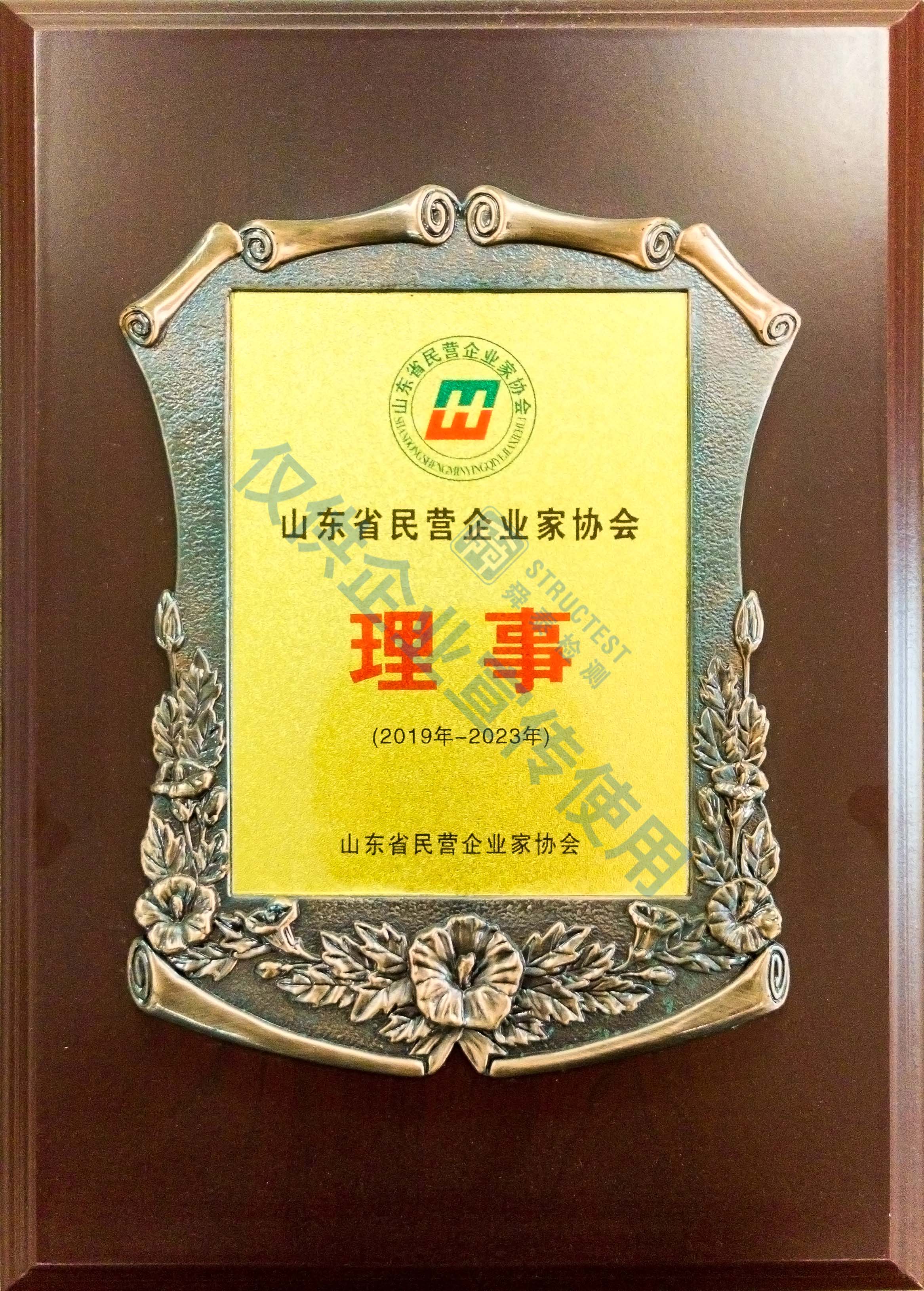 山東省民營企業(yè)家協(xié)會理事